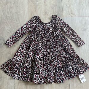 Pink Chicken Toddler Girl Dress